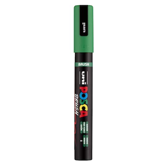 Michaels, uni® POSCA® PC-5BR Water-Based Brush Tip Paint Marker – Category: Brush Pens